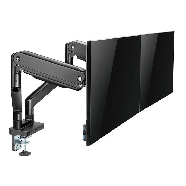Twisted Minds Dual Monitor Mechanical Spring Monitor Arm -Black (Fit Screen Size 17 Twisted Minds Dual Monitor Mechanical Spring Monitor Arm -Black (Fit Screen Size 17